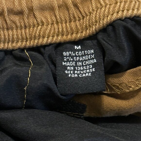 Brooklyn Cloth Sz Medium M Brown Drawstring Streetwear Urban Cargo Joggers Men - Picture 6 of 8
